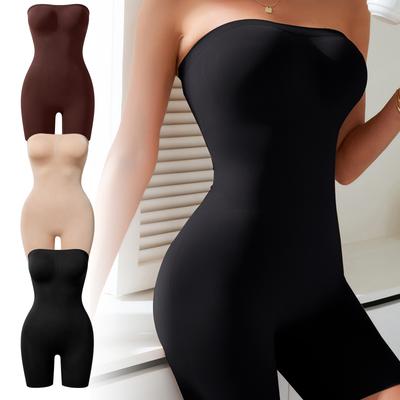 Body gainant sans bretelles Zeriluna Très élastique, respirant, amincissant et confortable pour un usage quotidien