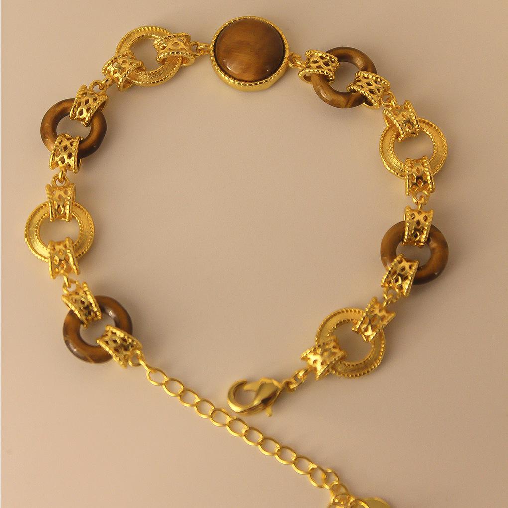 

Браслет Mihmily Brand-Tiger Eye Stone, уникальный дизайн, модный и элегантный
