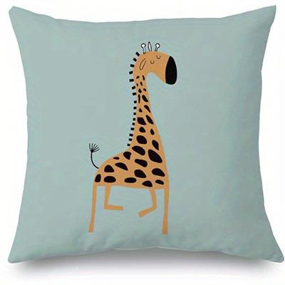 Home Decor Cute Animal Pattern Pillow Covers for Home Pattern Cushion Cover Suitable for Sofa Bedroom Car Pillow Cover