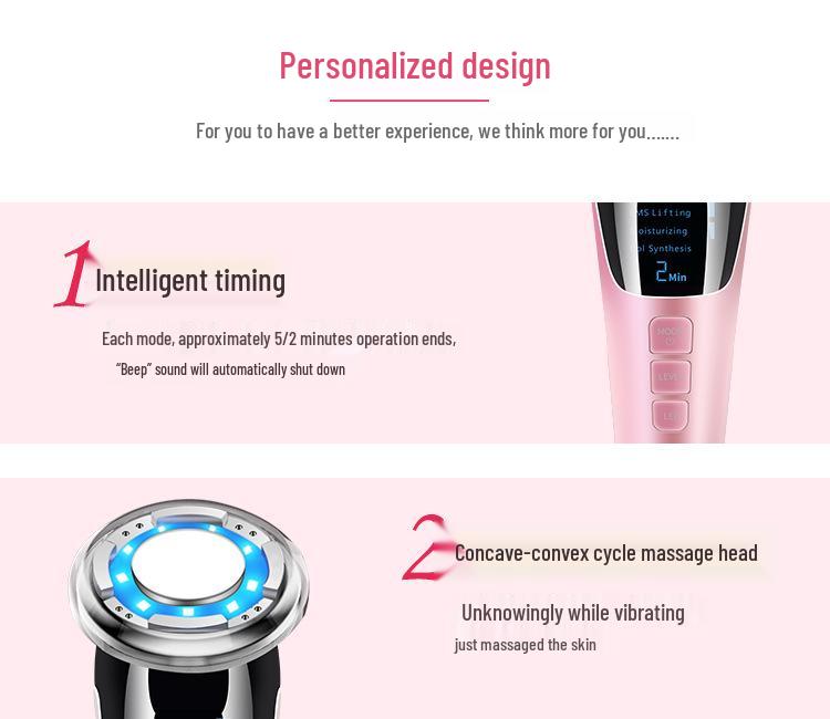 EMS Microcurrent Hot & Cold Facial Rejuvenation Device