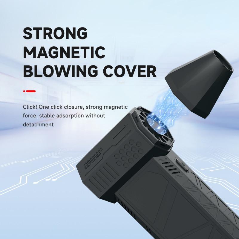 130000rpm Power Turbo Blower Wind Speed 52m/s Mini Jet Fan Handheld Brushless Motor Industrial Duct Fan