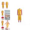 Costume Cosplay Mcdonalds Corporation in Poliestere ed Elastan per Bambini e Adolescenti