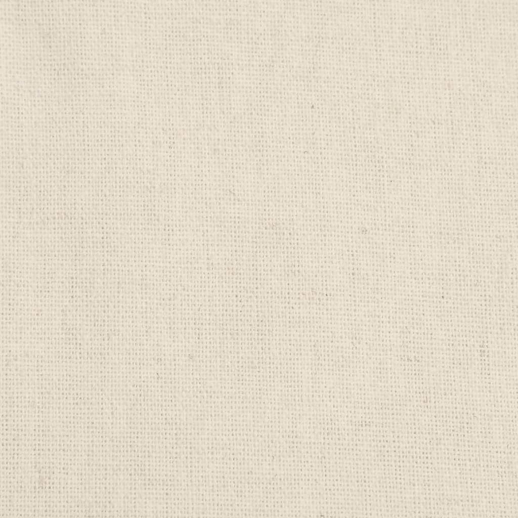 Bench with Cushion Linen 113 X 57 X 39 Cm Fabric