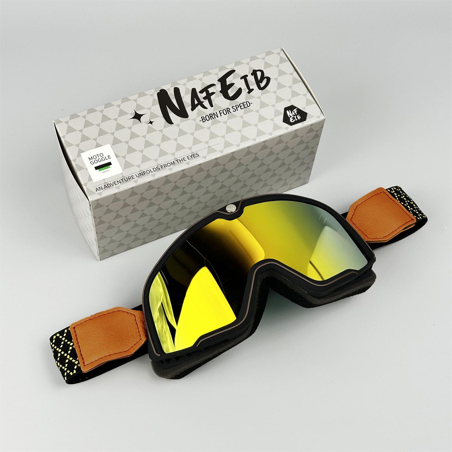 Motorcycle Helmet, Glasses, Protective Glasses, Wind and Dust Blocking, Riding Goggles, Riding Goggles.