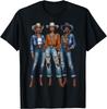 Black Cowgirl Vibes Melanin Black History Texas T-Shirt