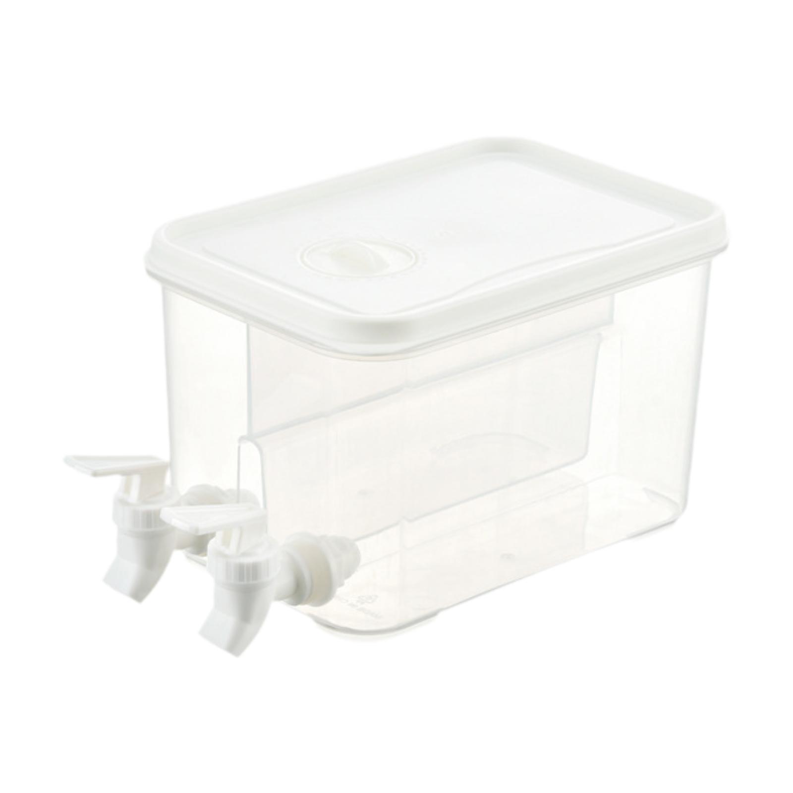 Контейнер-диспенсер для соков и напитков из пищевого ПП, большая вместимость, для цветных стаканчиков, дни рождения, свадьбы, хранение в холодильнике