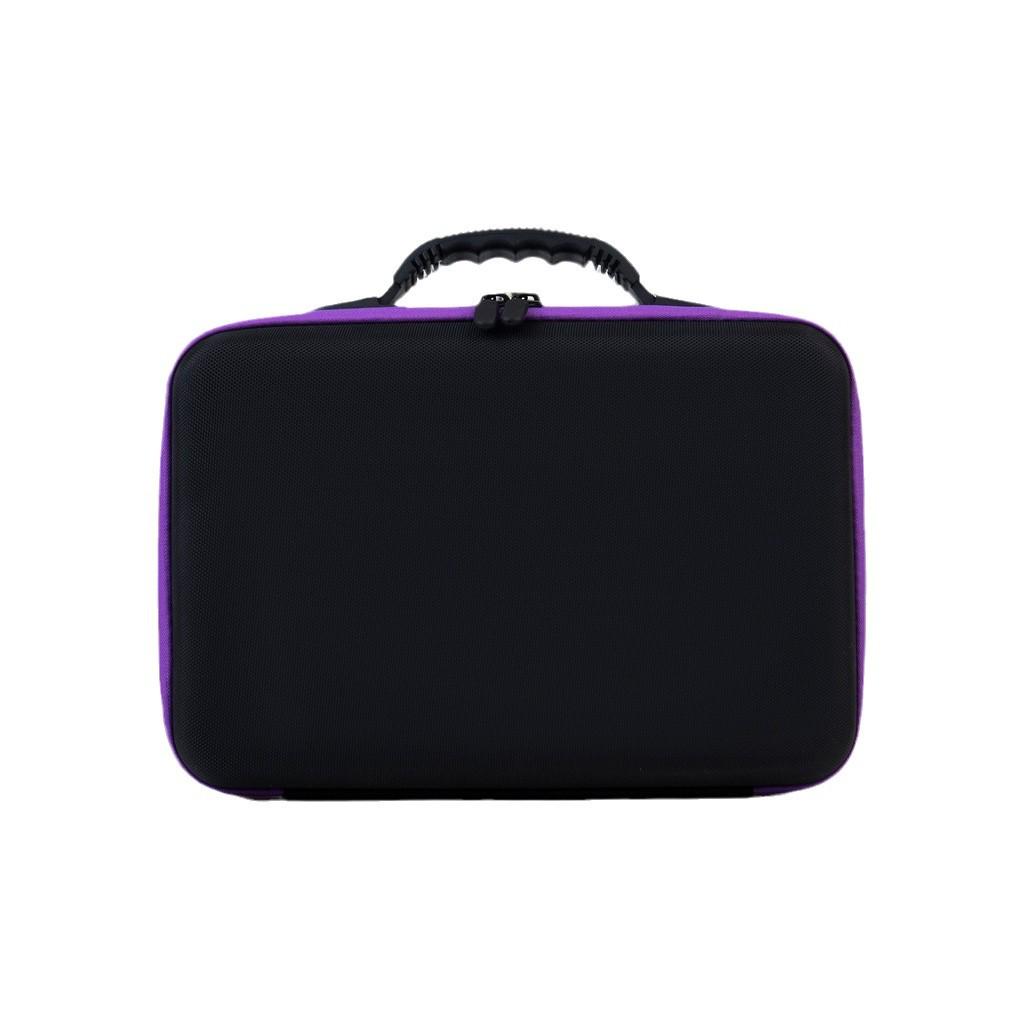 60-Compartment Essential Oil & Diamond Painting Portable Storage Bag - EVA Handbag.
