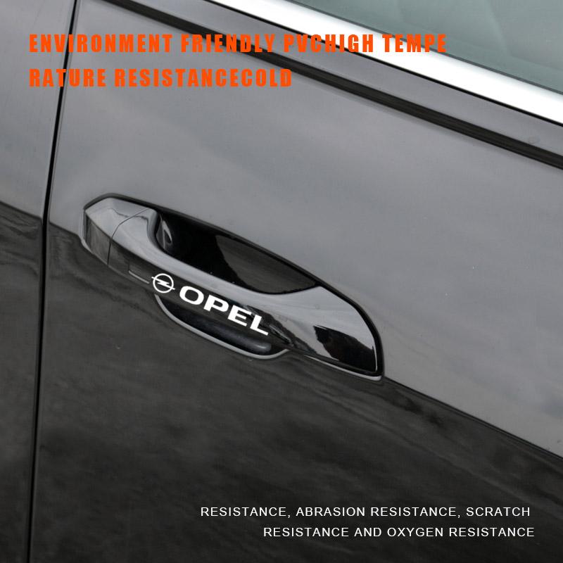 4 Stück Auto Türgriff Aufkleber Reifen Rückspiegel Aufkleber Für Opel Adam Ampera Corsa Insignia Karl Rocks-e Astra New Energy