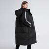Padded clothes women's hooded winter new fashion long cotton-padded clothes loose cotton-padded jackets bread clothes jacket