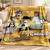 Gorillaz Blanket Flannel Blanket Soft Cozy Plush Throw for Sofa Bed Lightweight Home Decoration Outdoor Camping
