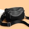 Women Solid Color Cow Leather Bags 100% Genuine Leather Small Shoulder Crossbody Bag Female Luxury Design Purse and Handbags Sac