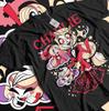 Maglietta Unisex Hazbin Hotel Charlie & Vaggie Fan Maglietta Regalo Film Hazbin Hotel