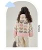 2024 Girls' Winter Plush Coat: Warm, Thickened Fleece Cotton Jacket for Children