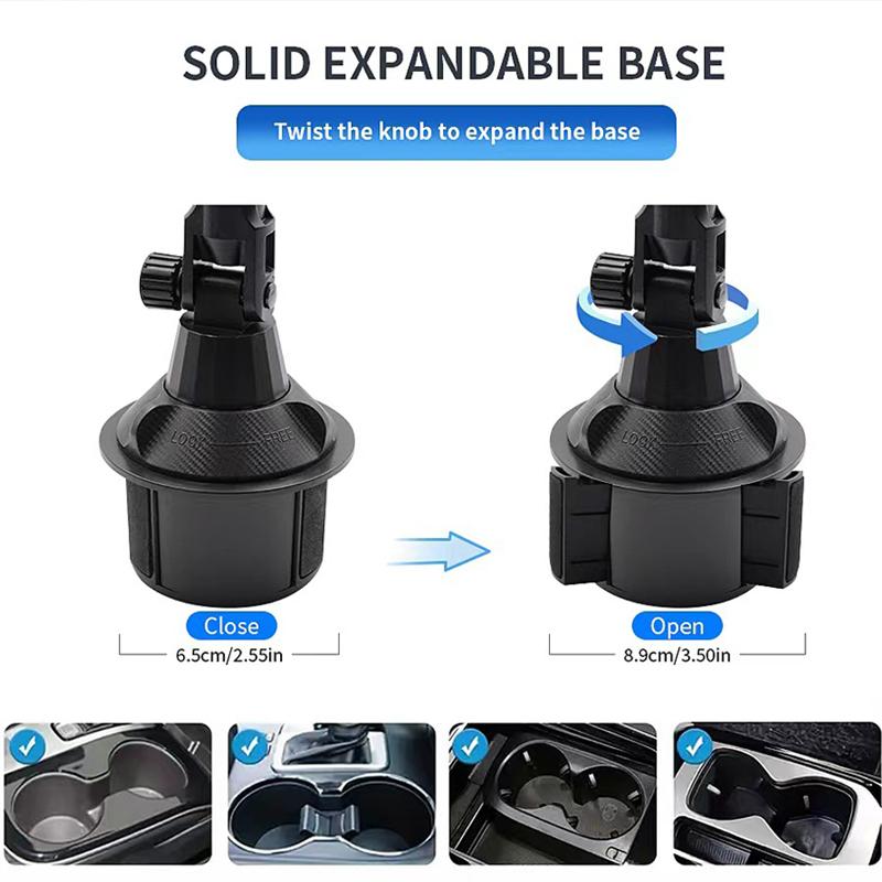 SEAMETAL Tablet-Halter 360 Grad verstellbarer Smartphone-Halter Dreiecksbasis Handy-Halter