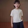 Hacikis Girls' Summer Thin Knit Short-Sleeve T-Shirt