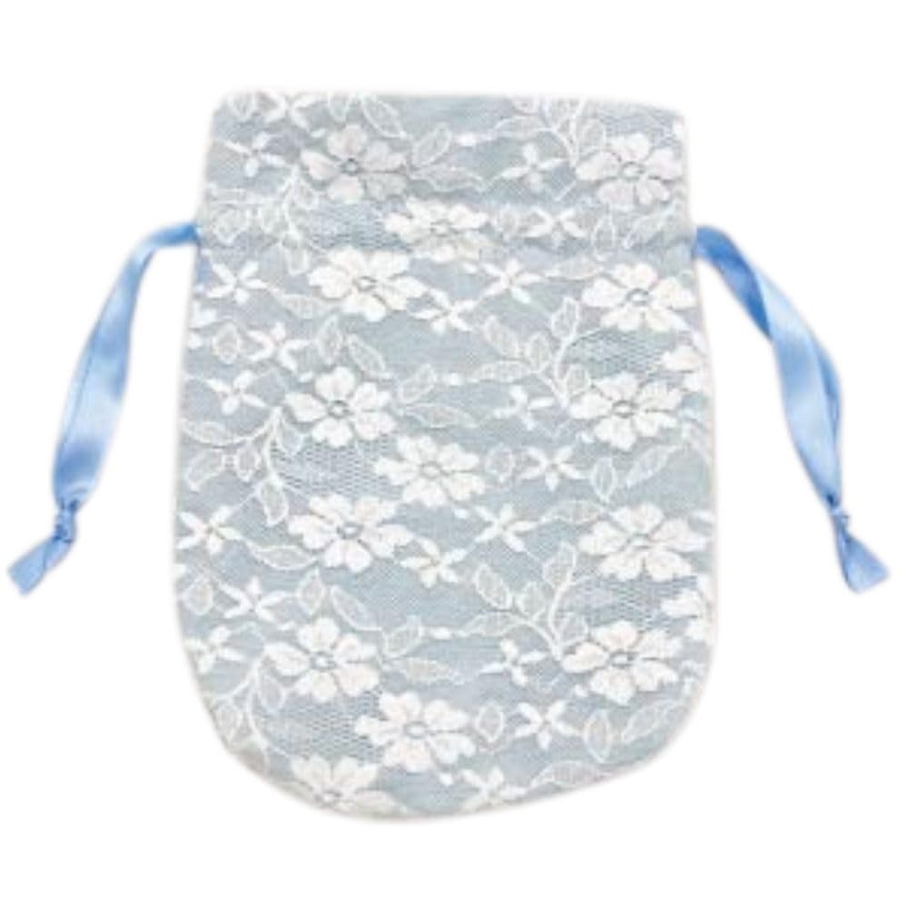Marimo Craft Cardcaptor Sakura Drawstring Bag, Lace and Embroidery, Blue, Approx. W210 x H260 x D45mm, MCSA-039