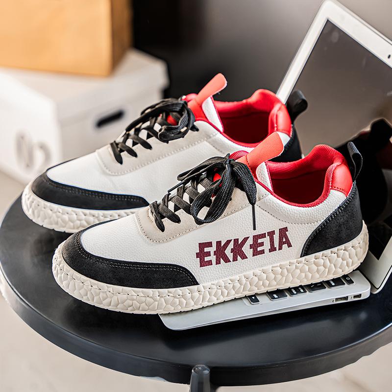 

Trendy brand men s shoes 2025 autumn new low-top shoes soft-soled comfortable board shoes lace-up wear versatile casual shoes 39