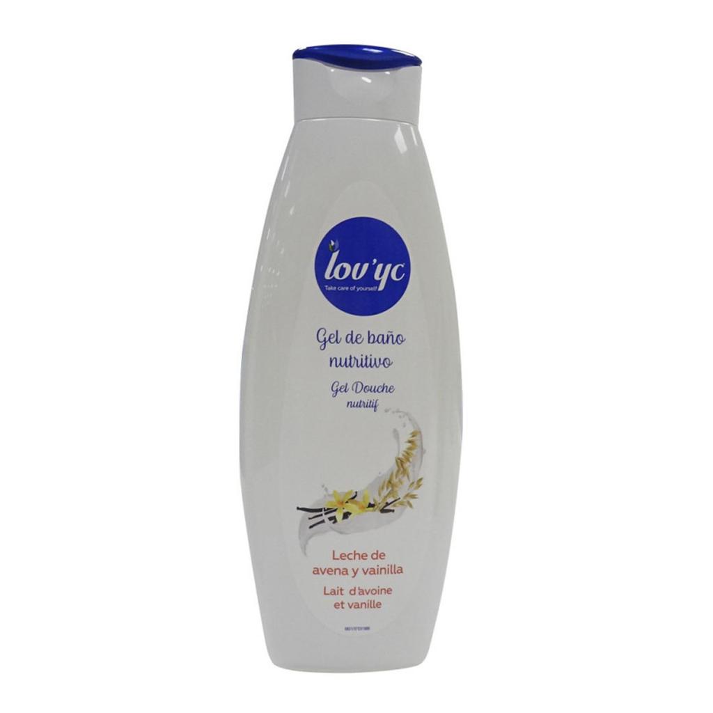 Gel Lovyc Nutritivo 750ml Leche Avena Y Vainilla