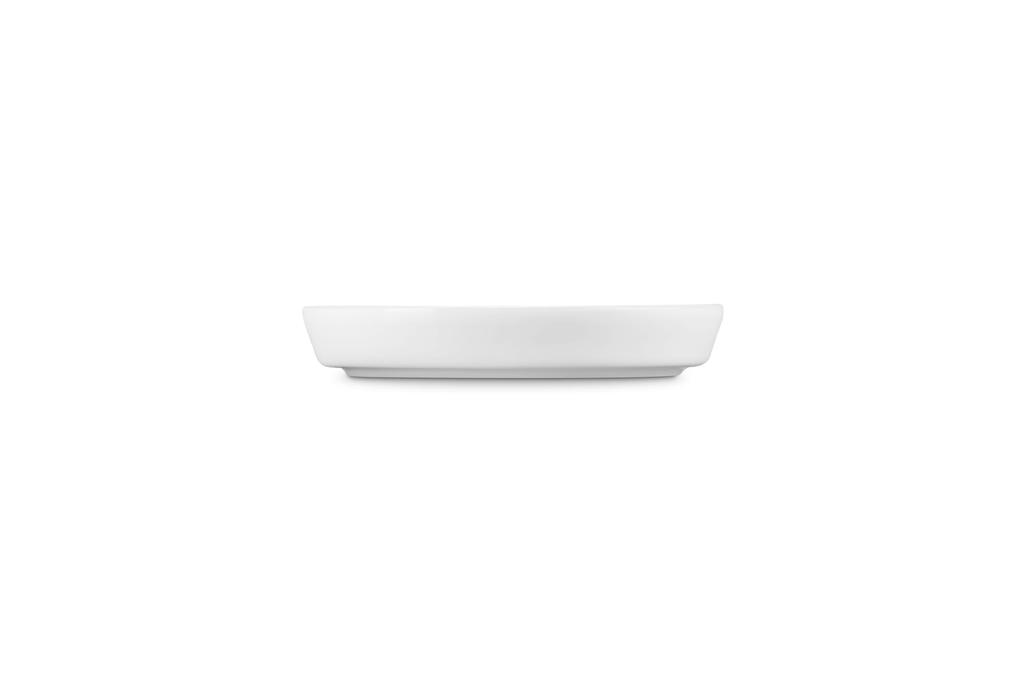 Le Creuset Neo Round Plate 17cm White luster Japonaisque Microwave Dishwasher Oven Safe