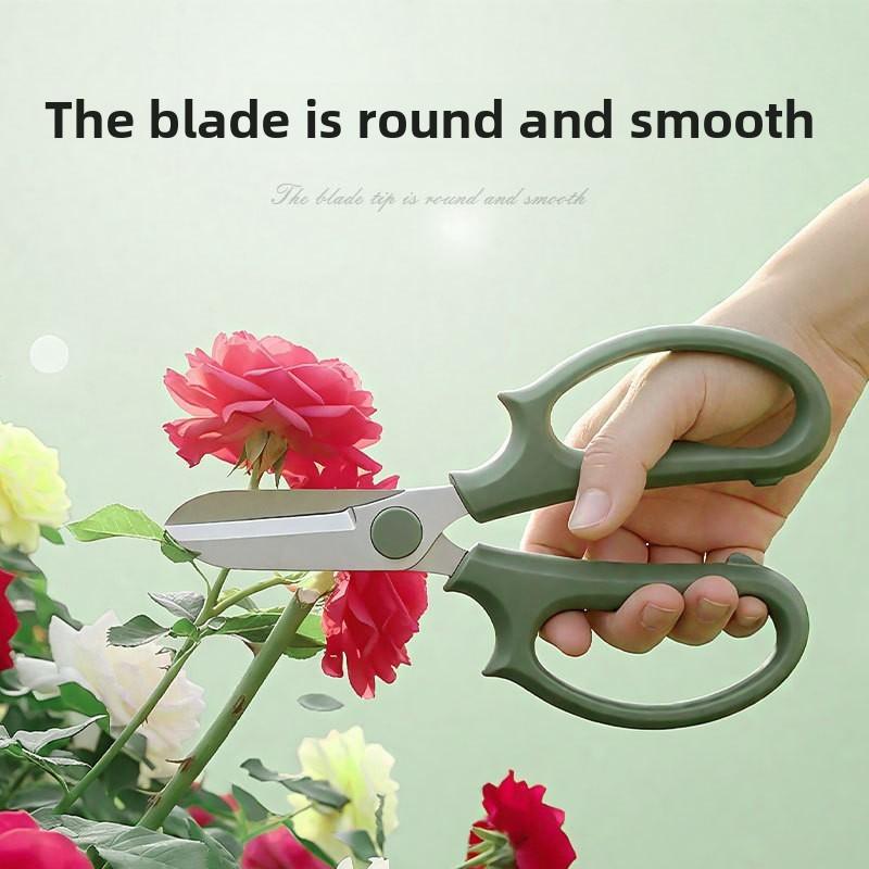 Garden Pruning Scissors With Stainless Steel Blades For Flower Arranging And Plant Maintenance