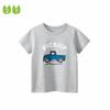 27Kids Children's Clothing Summer Kids Short-Sleeved T-shirt Boys' Car Round Neck Clothes Baby Boys' Cotton Half Sleeve Top