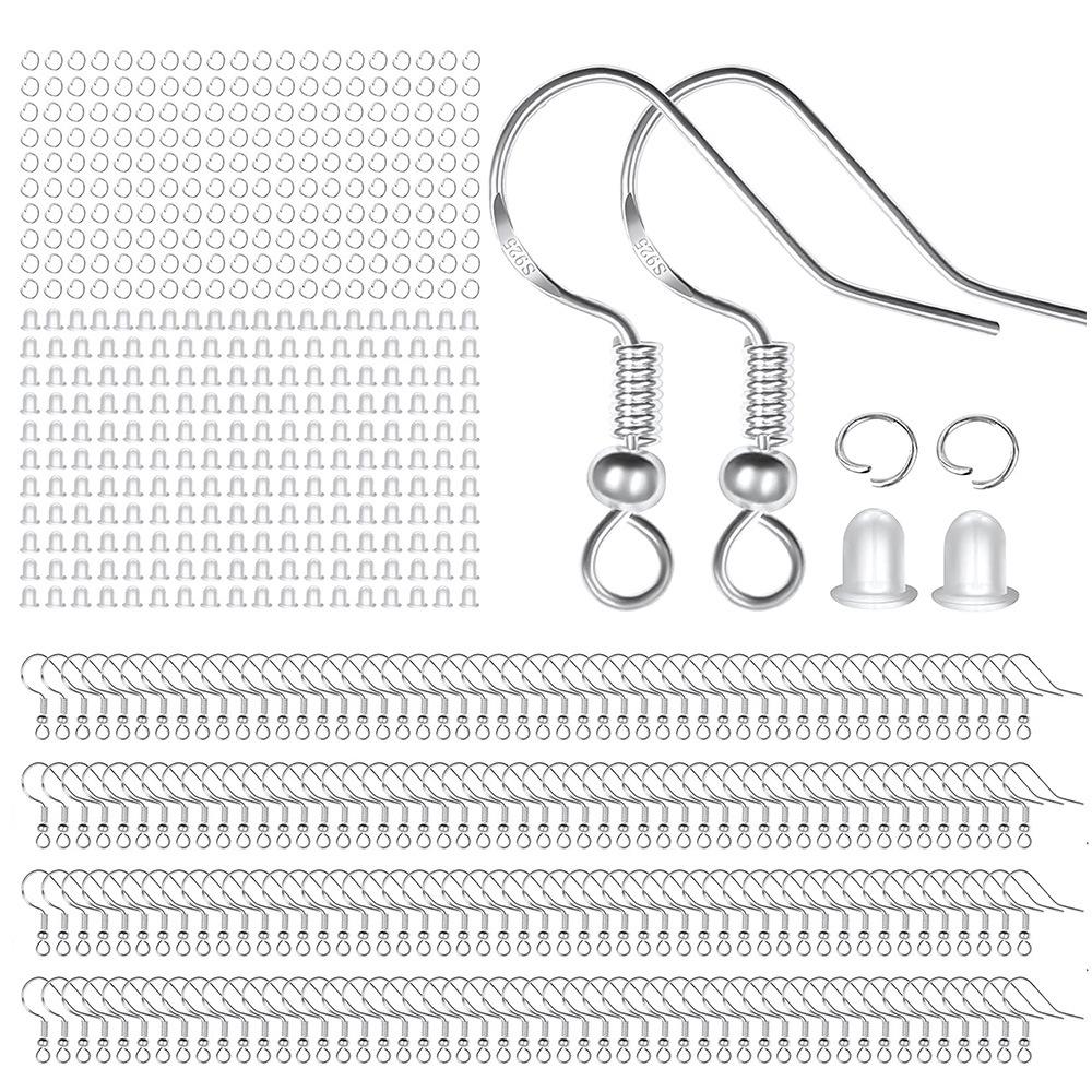 Gold-Plated S925 Silver Copper Ear Hooks for DIY Handmade Earrings