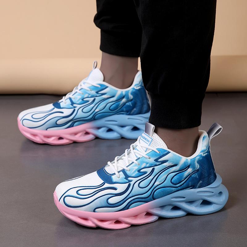 New large size dad shoes men's shoes mesh casual cold sticky shoes low top lightweight fashion sports shoes couple shoes