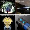 High Power Led Flashlight Super Bright Long Range Torch Rechargeable Ultra Powerful Outdoor Tactical Hand Lamp Camping Lantern