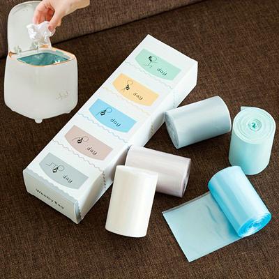 250pcs Durable Small Trash Bags Thick, Multi Purpose, Odorless Nylon Garbage Bags for Home Office Use