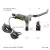 NFOX SM2A electric bicycle hydraulic disc brake handle with four piston two piston calipers 2-pin 3-pin power-off Accessories