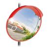 Relaxdays Miroir De Circulation 60 Cm, Professionnel, Résistant Aux Intempéries, Intérieur-extérieur, Fixation Incluse