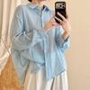 DIMANAF 2026 Summer New Plus Size Women Blouse Shirt Vintage Loose Cotton Linen Casual Lady Tops Button Solid
