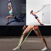 5 Levels Resistance Bands with Handles Yoga Pull Rope Elastic Fitness Exercise Tube Band for Home Workouts Strength Training