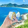 Convex Reflection Handheld Photography Mirror Round Shape Round Convex Mirror  Vlogging Accessory