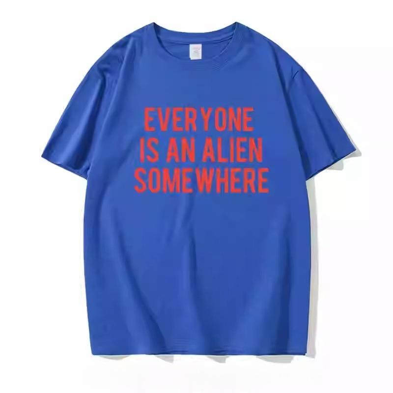 2025 New Cold Play Short Sleeve Men's and Women's Summer Classic Rock Punk High Street Vintag Cotton T-Shirt Tide