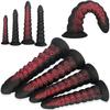 Tentacle Anal Plug Mixed Color Alien Dildo Soft Huge Butt Plug Suction Cup Anal Toys Large Particle Masturbator Vaginal Anal Dilator Sex Toys Unisex