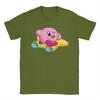 Kirbys Air Riders T Shirts for Men 100 Cotton Funny TShirt Crew Neck  Tee Shirt Short Sleeve Clothing Big Size