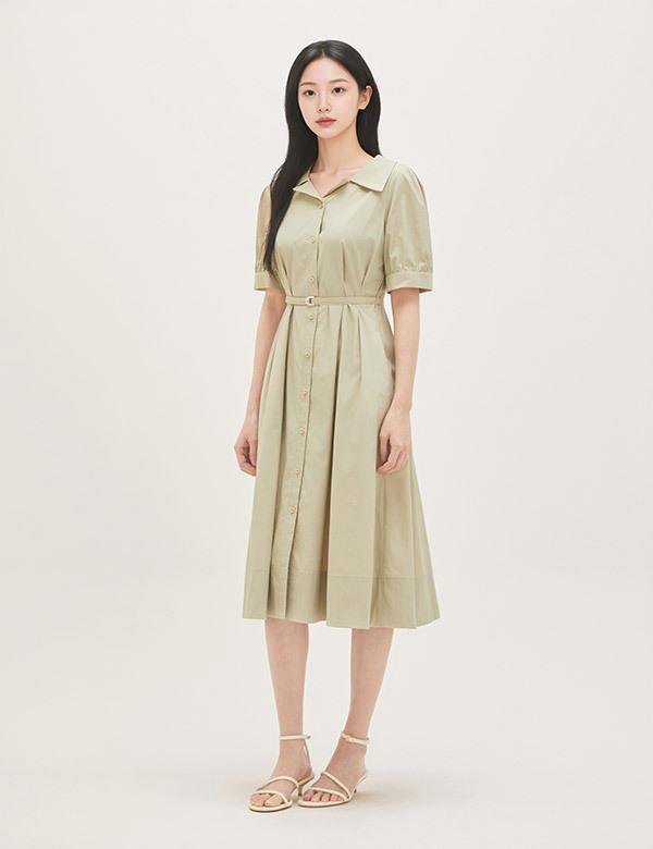 ROEM Shirt Collar Dress Rmowg25R12