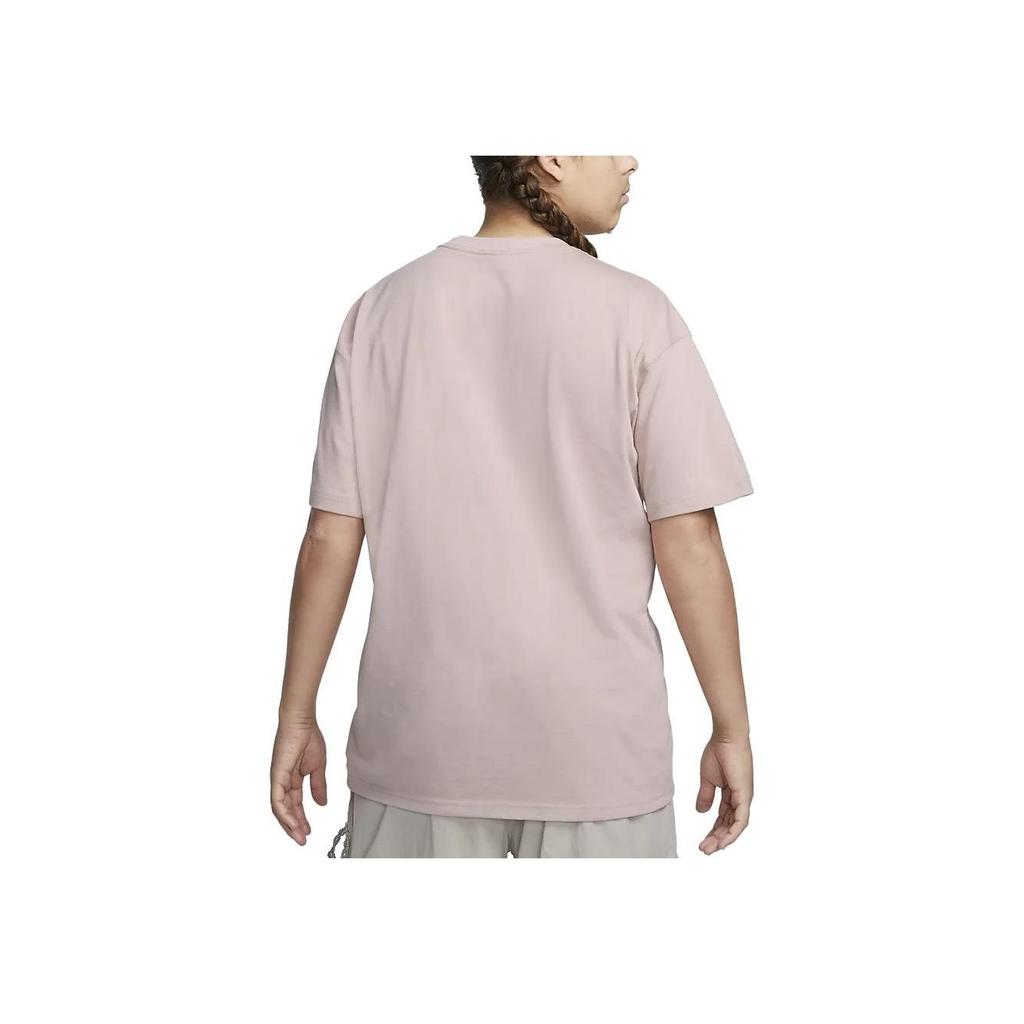 Nike ACG Triangle Logo Print Sports Crew Neck T-Shirt Men Tops Pink DJ3644-601