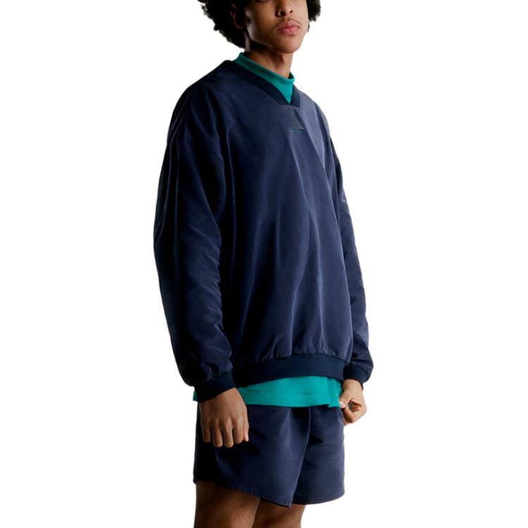 adidas THE 2024 COLLECTION CHAPTER 03BASKETBALL Sweatshirt Unisex Midnight Blue IW5628