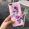 Für Huawei P Smart Hülle Niedliche Blume Schwarz Weiches TPU Silikon Bumper Hülle Für Huawei PSmart P Smart 2017 FIG-LX1 Handyhülle Funda