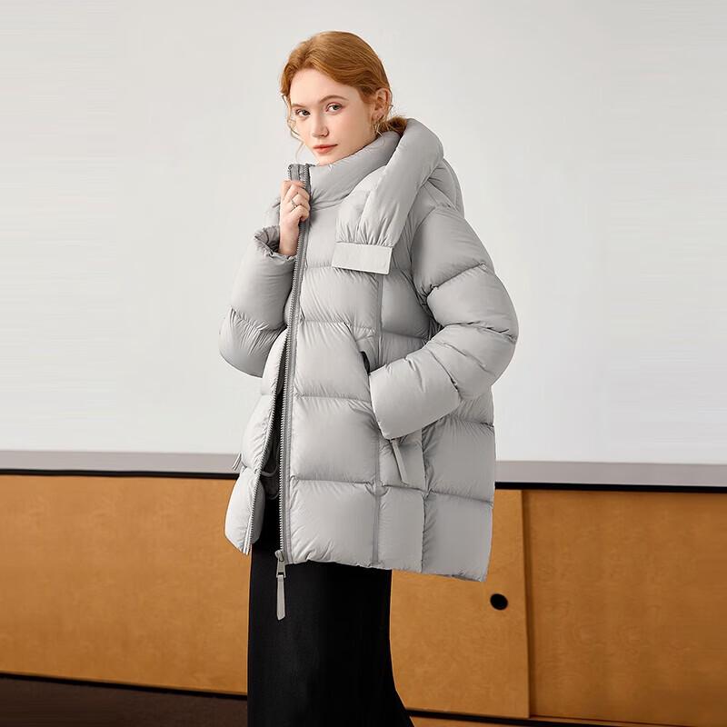 Ta Chi Women's Hooded 90% Down Puffer Jacket