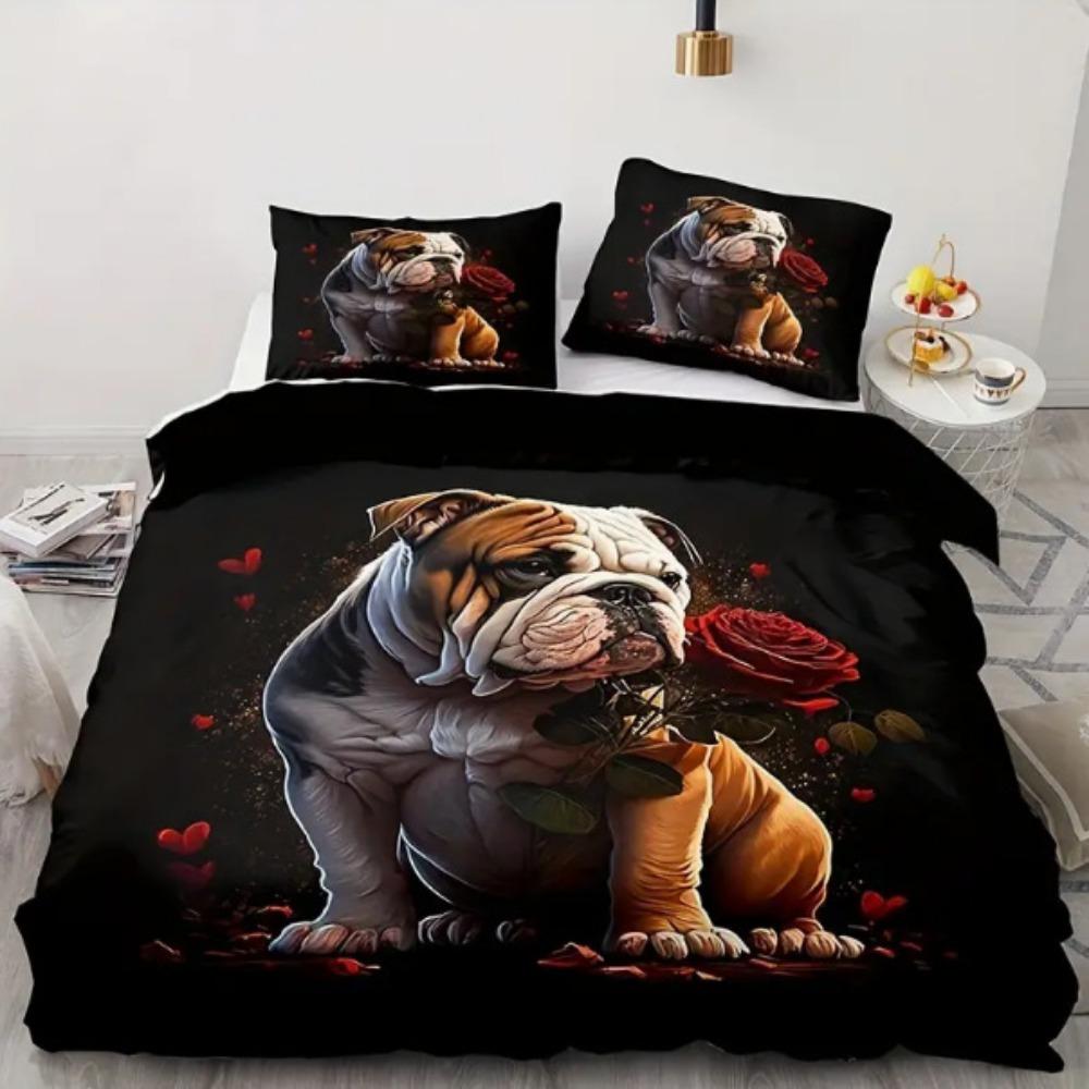 Fashion Technology Printing, 3D Digital Printing, Bedding, Duvet Covers, Pillowcases, Three-piece Sets