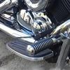 Zinc Zinc Alloy Steel Highway Crash Bar Footpegs Engine Guard Footrest  Front Crash Bar