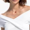 Swarovski Gold Tone Plated, Faux Crystal Stone Necklaces Womens
