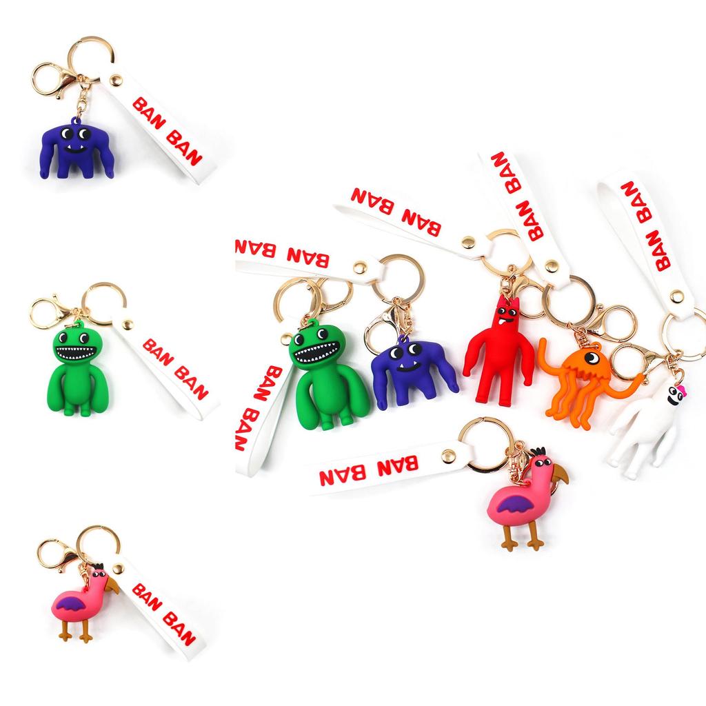 Garten Of Banban Keychain Figure Bag Pendant For Kids