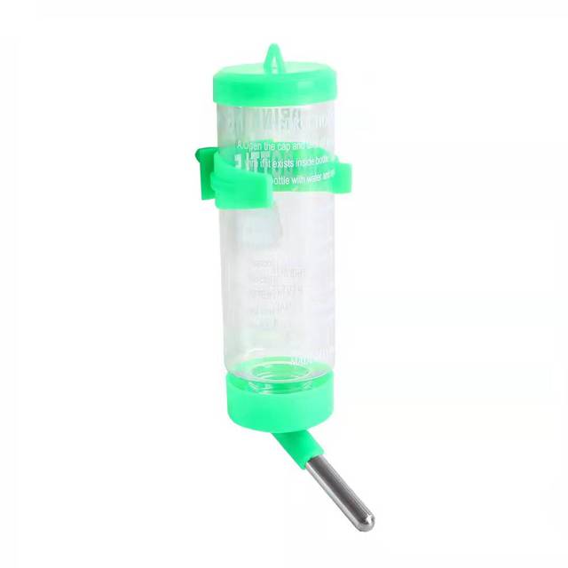 Distributeur d'eau en plastique pour hamster, mangeoire suspendue pour chien, cochon d'Inde, écureuil, lapin, fontaine à eau