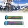 1 PairCelsiusset 22.2mm Rubber Handlebar Grips with Anti Slip Texture Mountain Bike Handle Cover Sleeve