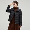 Retro Literary and Ethnic Style Short Down Jacket Women's Winter Fashion Stand-up Collar Warm Small Light Jacket