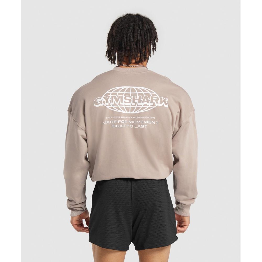

GYMSHARK Worldwide Crew Stone Pink A6A4O KBS4